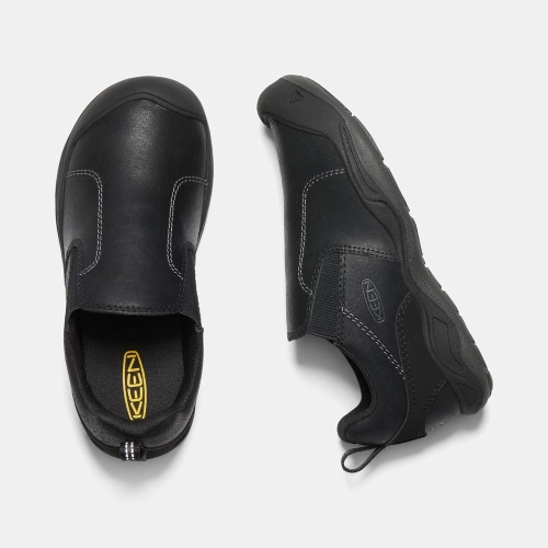 Keen Jasper Slip On Skor Barn Svarta | JKZFX0459