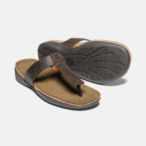 Keen Kaci Ana Posted Sandaler Dam Kaffe | FBQSM9185