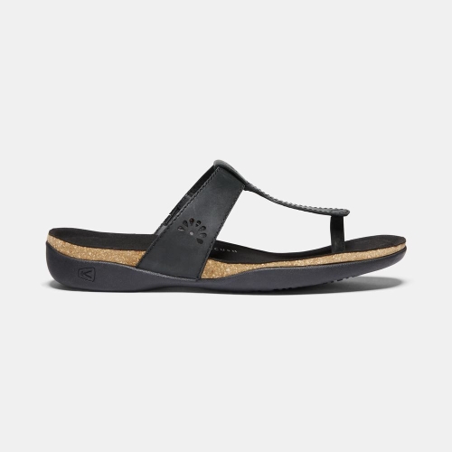 Keen Kaci Ana Posted Sandaler Dam Svarta | HIPFO4703