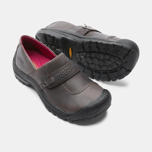 Keen Kaci Full Grain Slip On Skor Dam Kaffe | WPQVJ0513