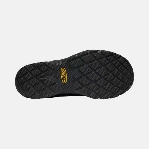Keen Kanteen Oxford Soft Tå Arbetsskor Herr Svarta | OYILH8402