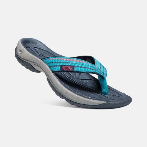 Keen Kona Flip II Flip-Flops Dam Blå | HVKCE5682