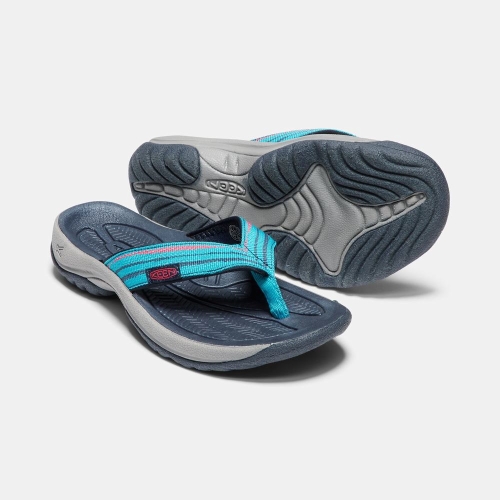 Keen Kona Flip II Flip-Flops Dam Blå | HVKCE5682