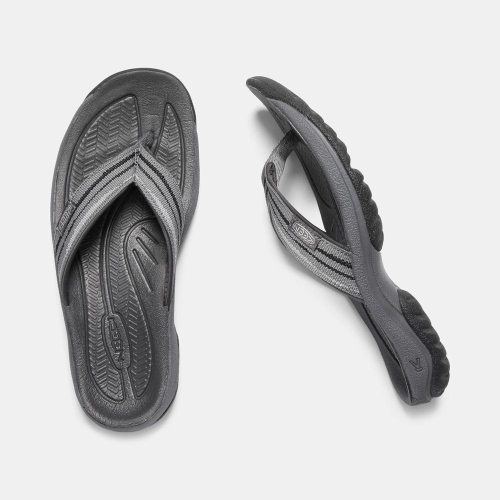 Keen Kona Flip II Flip-Flops Dam Grå Svarta | OBRFT4905