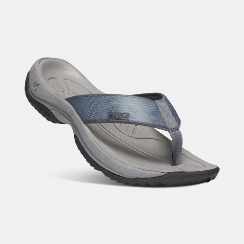 Keen Kona Flip II Flip-Flops Herr Blå Grå | SDJHA2786