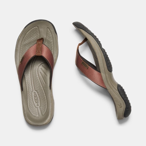 Keen Kona Flip II Flip-Flops Herr Bruna | YASBI3468
