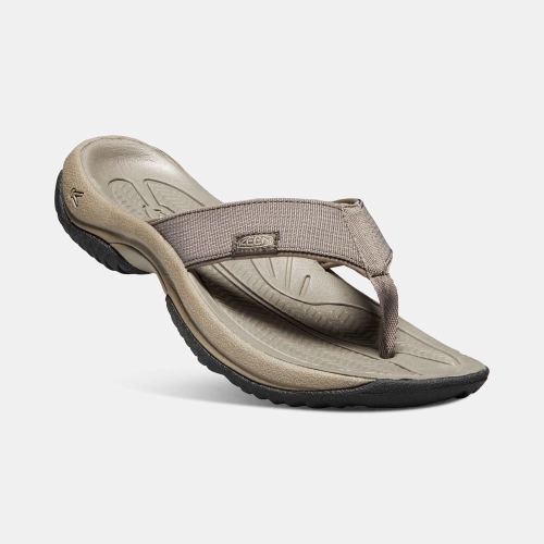 Keen Kona Flip II Flip-Flops Herr Khaki | GNHWO6194