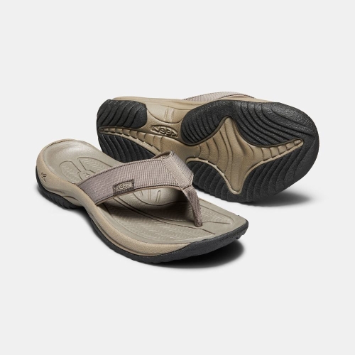 Keen Kona Flip II Flip-Flops Herr Khaki | GNHWO6194