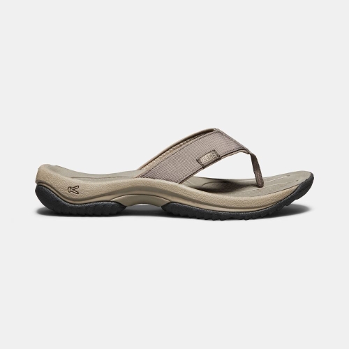 Keen Kona Flip II Flip-Flops Herr Khaki | GNHWO6194