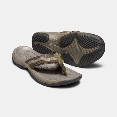 Keen Kona Flip II Flip-Flops Herr Mörkolivgröna | NPSEH2048