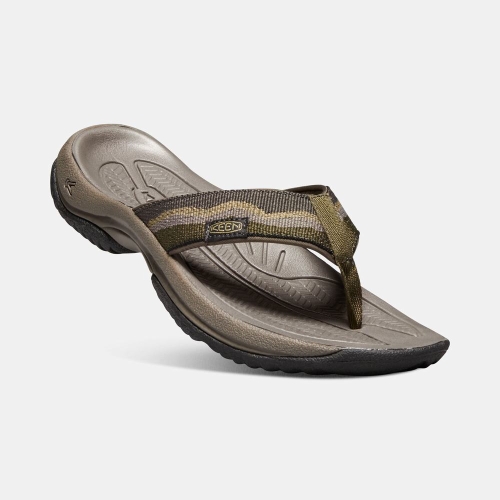 Keen Kona Flip II Flip-Flops Herr Mörkolivgröna | NPSEH2048