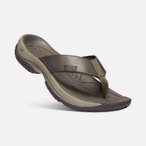 Keen Kona Flip II Flip-Flops Herr Mörkolivgröna | WREIZ3041