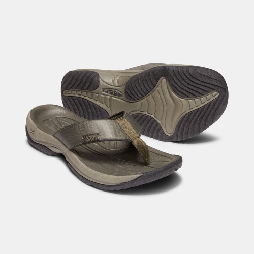 Keen Kona Flip II Flip-Flops Herr Mörkolivgröna | WREIZ3041