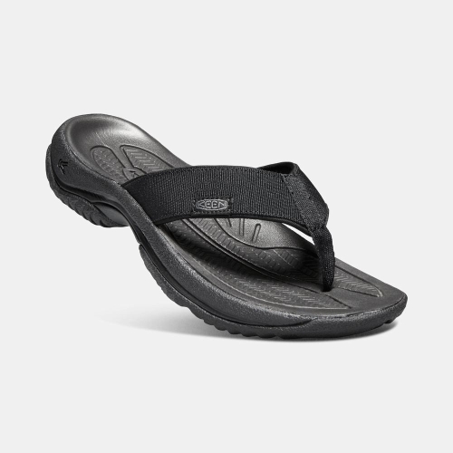 Keen Kona Flip II Flip-Flops Herr Svarta Grå | NWLYM3982