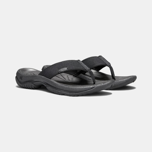 Keen Kona Flip II Flip-Flops Herr Svarta Grå | NWLYM3982