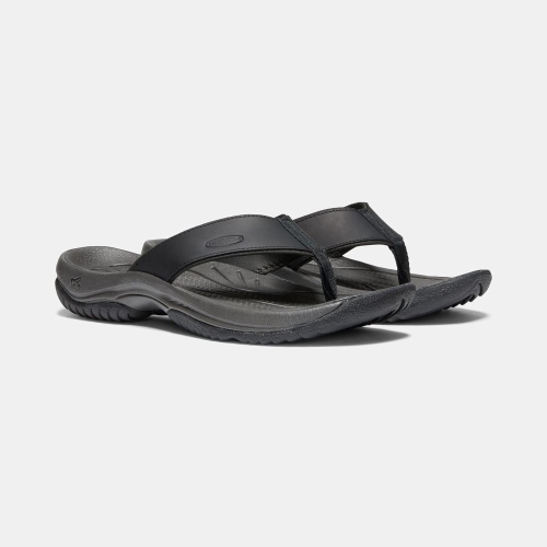 Keen Kona Flip Premium Flip-Flops Herr Svarta | FQPMC3968
