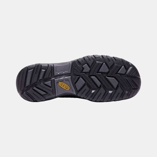 Keen La Conner Esd Aluminum Tå Arbetsskor Herr Svarta | PACZY2491