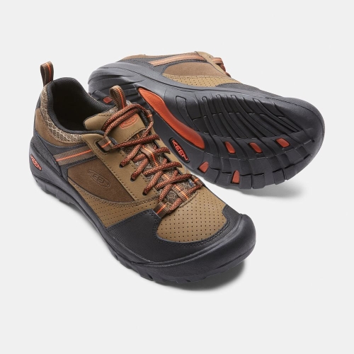 Keen Montford Casual Skor Herr Bruna Svarta | ACLBH5973