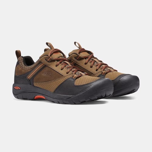 Keen Montford Casual Skor Herr Bruna Svarta | ACLBH5973