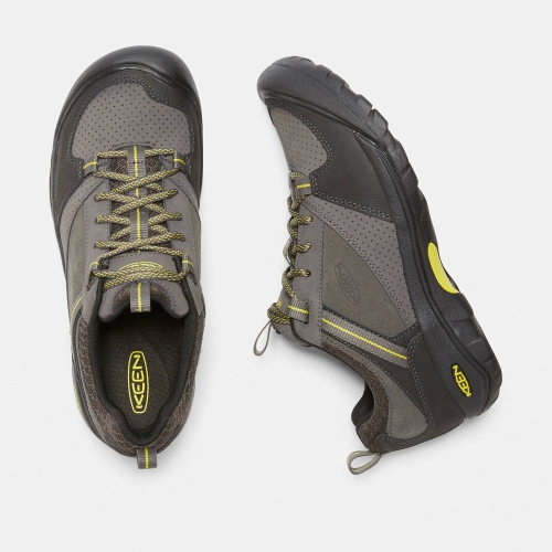 Keen Montford Casual Skor Herr Olivgröna Svarta | JRTEU5314