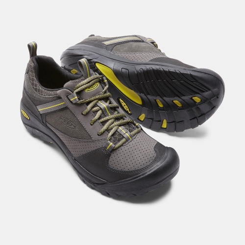 Keen Montford Casual Skor Herr Olivgröna Svarta | JRTEU5314