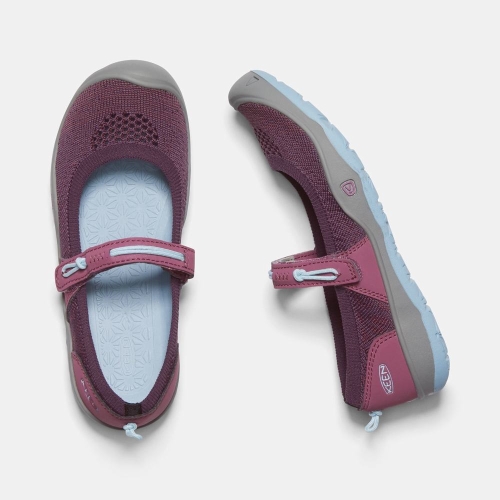 Keen Moxie Mary Jane Skor Barn Lila Grå | SYTKZ1543