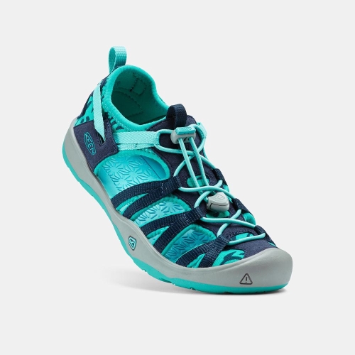 Keen Moxie Sandaler Barn Gröna Marinblå | NCFUD7089
