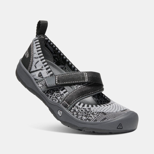 Keen Moxie Sport Mj Mary Jane Skor Barn Svarta Grå | XLIJU4170