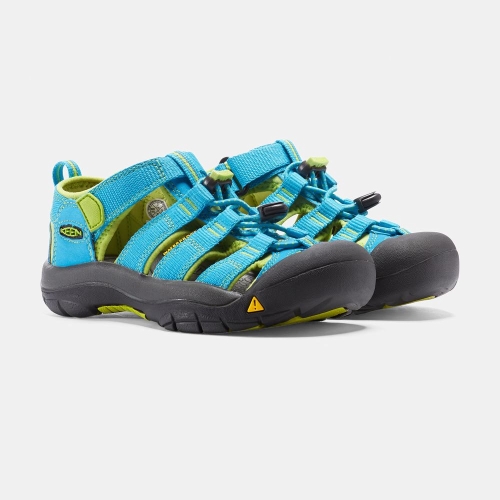 Keen Newport H2 Sandaler Barn Blå Gröna | SDYWQ0493