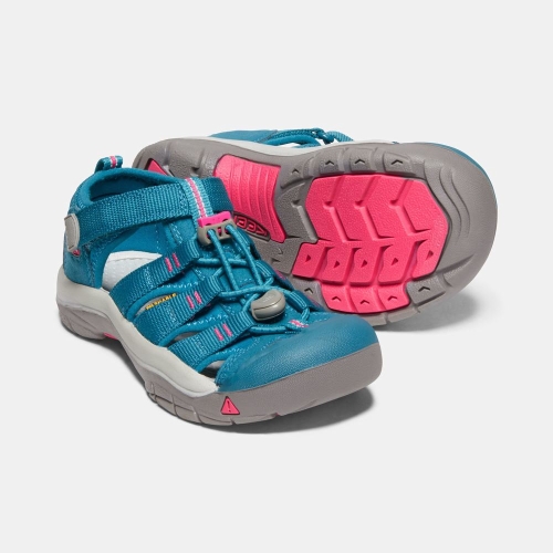Keen Newport H2 Sandaler Barn Blå Ljusrosa | PDCFY8251