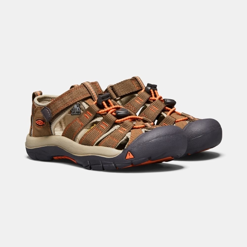 Keen Newport H2 Sandaler Barn Bruna Orange | QBHMO3257
