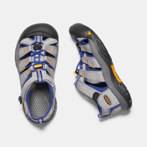 Keen Newport H2 Sandaler Barn Grå Blå | ACLRX0879