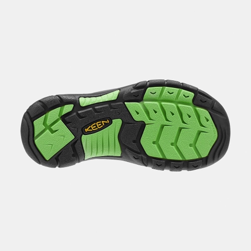 Keen Newport H2 Sandaler Barn Grå Gröna | NIPRF7926