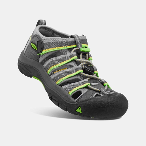 Keen Newport H2 Sandaler Barn Grå Gröna | NIPRF7926