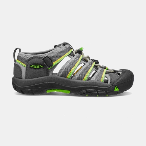 Keen Newport H2 Sandaler Barn Grå Gröna | NIPRF7926