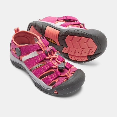 Keen Newport H2 Sandaler Barn Lila Korall | SGRPE8410