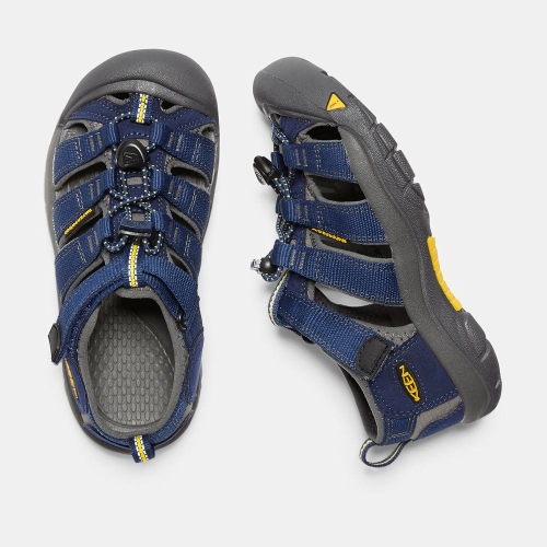 Keen Newport H2 Sandaler Barn Marinblå Grå | YMSBT6428