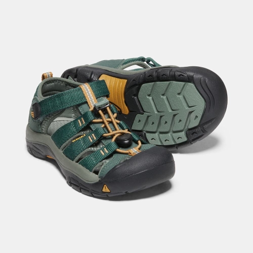Keen Newport H2 Sandaler Barn Mörkgröna | YATJD0216