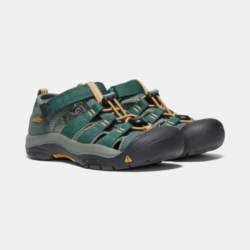 Keen Newport H2 Sandaler Barn Mörkgröna | YATJD0216