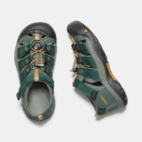 Keen Newport H2 Sandaler Barn Mörkgröna | YATJD0216