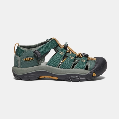 Keen Newport H2 Sandaler Barn Mörkgröna | YATJD0216