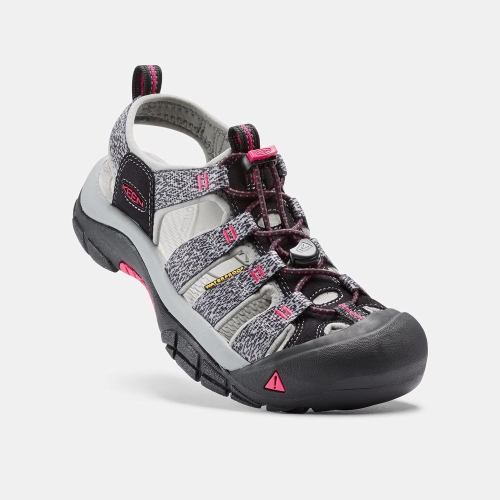 Keen Newport H2 Vandringssandaler Dam Svarta Rosa | CLYRJ5983