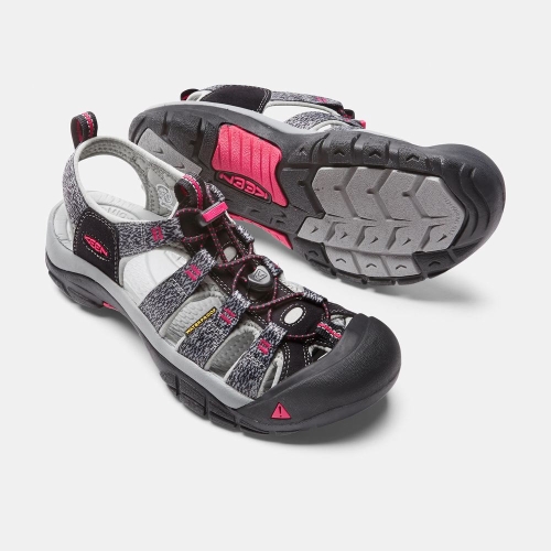 Keen Newport H2 Vandringssandaler Dam Svarta Rosa | CLYRJ5983