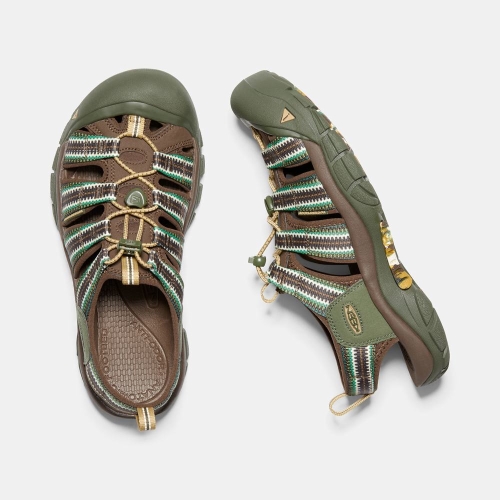 Keen Newport H2 Vandringssandaler Herr Bruna Gröna | ZMBIG0761