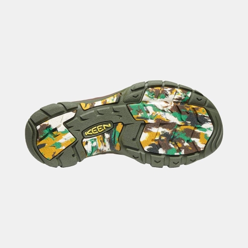 Keen Newport H2 Vandringssandaler Herr Bruna Gröna | ZMBIG0761