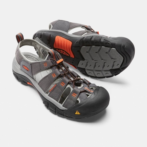 Keen Newport H2 Vandringssandaler Herr Grå Orange | BCRLD4193