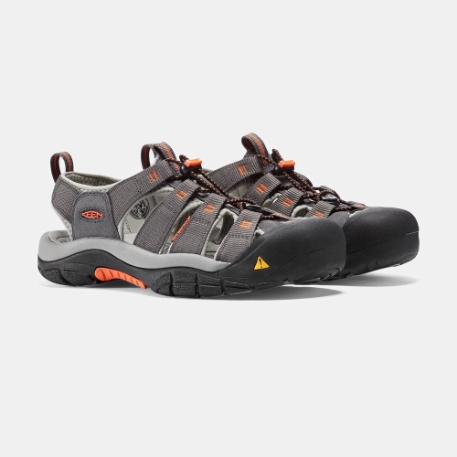 Keen Newport H2 Vandringssandaler Herr Grå Orange | BCRLD4193