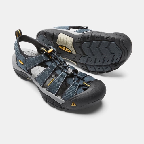 Keen Newport H2 Vandringssandaler Herr Marinblå Svarta | EGFJS8357