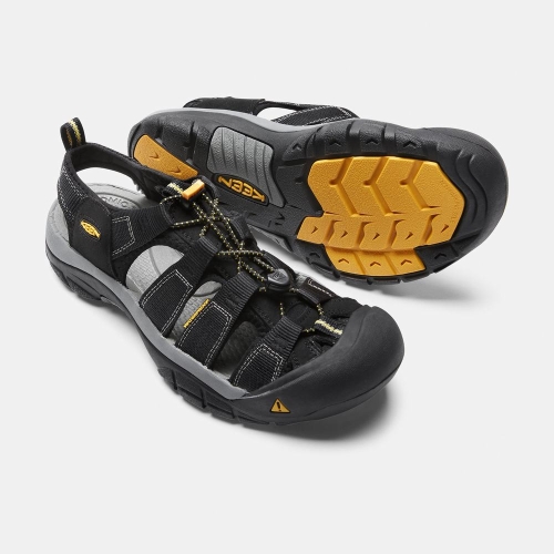 Keen Newport H2 Vandringssandaler Herr Svarta | EXIAP3576