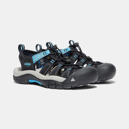 Keen Newport Hydro Vandringssandaler Dam Svarta Blå | QFPML1705